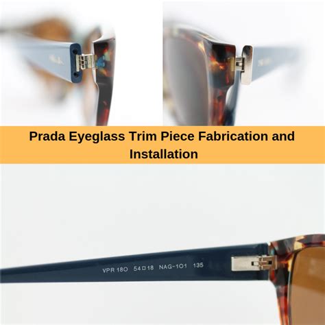 prada eyeglass frame trim bar piece|How Do I Order Parts For Prada Glassses .